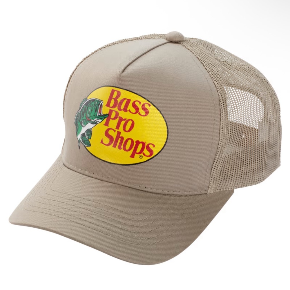 Bass Pro Shops Tan Mesh Back Hat